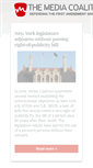 Mobile Screenshot of mediacoalition.org